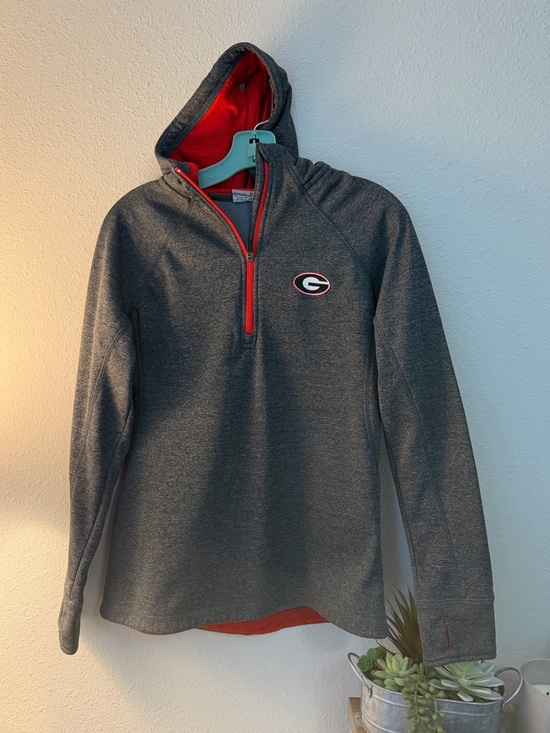 Colosseum Tops - Georgia Hooded Quarter-Zip Pullover